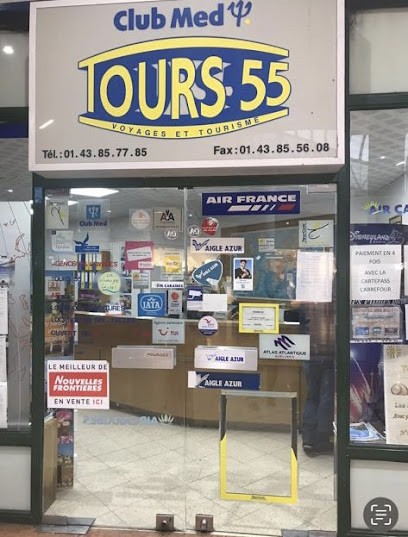 Tours 55, Agence de Voyage à Sevran